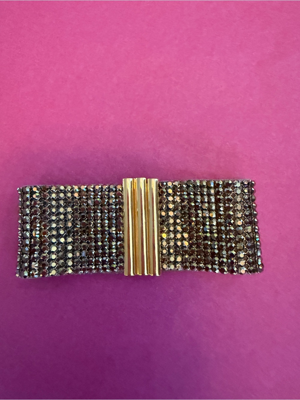 Daniel Swavoski Flexible Gold Bracelet Vintage
